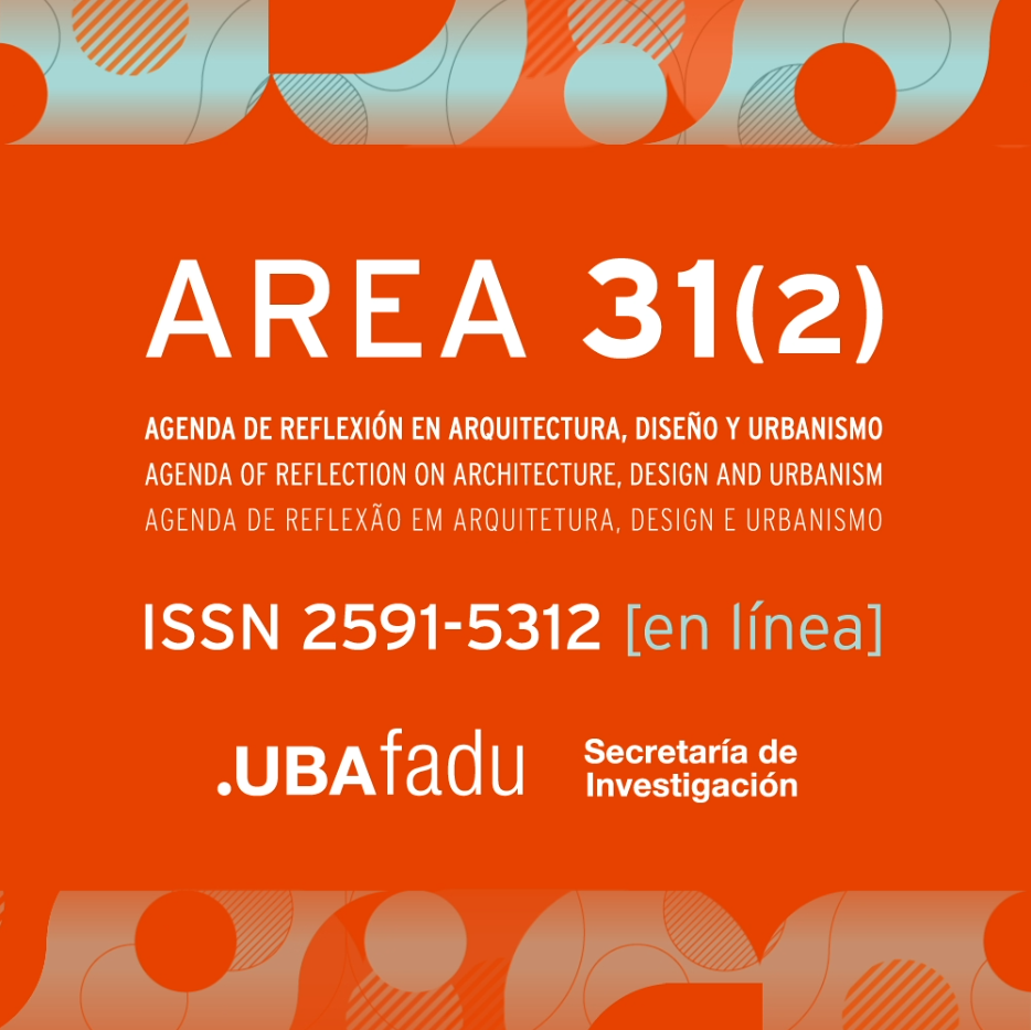 Portada revista AREA 31(2)
